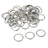 Maxbell 100pcs Oil Drain Plug Crush Washer Gaskets 14mm for Acura+20mm for