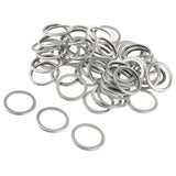 Maxbell 100pcs Engine Oil Drain Plug Crush Washer Gaskets Rings for   M16 M20
