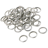 Maxbell 100pcs Oil Drain Plug Crush Washer Gaskets 14mm for Acura+16mm for