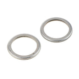 Maxbell 100pcs Engine Oil Drain Plug Crush Washer Gaskets Rings for   M16 M20