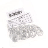 Maxbell 3x50 Pieces Car Oil Drain Plug Gaskets N0138157 for Audi S4 A4 Q5 VW Touareg