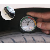 Maxbell 10x0-11mm Tyre Tread Depth Gauge Car Vehicle Motorcycle Trailer Wheel Measure