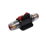 Maxbell 2X 12V Car Audio Fuse Holder 4-8 AWG Inline Circuit Breaker Protector 40/60A