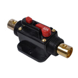 Maxbell 5x12V Car Audio AGU Fuse Holder 4-8 AWG Inline Circuit Breaker Protection 60A