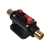 Maxbell 9x12V Car Audio AGU Fuse Holder 4-8 AWG Inline Circuit Breaker Protection 60A