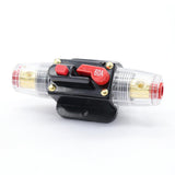 Maxbell 7x12V Car Audio AGU Fuse Holder 4-8 AWG Inline Circuit Breaker Protection 60A