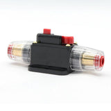 Maxbell 7x12V Car Audio AGU Fuse Holder 4-8 AWG Inline Circuit Breaker Protection 60A