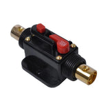 Maxbell 2x12V Car Audio AGU Fuse Holder 4-8 AWG Inline Circuit Breaker Protection 100A