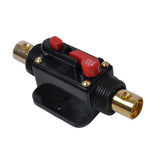 Maxbell 2x12V Car Audio AGU Fuse Holder 4-8 AWG Inline Circuit Breaker Protection 100A