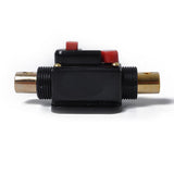 Maxbell 2x12V Car Audio AGU Fuse Holder 4-8 AWG Inline Circuit Breaker Protection 100A