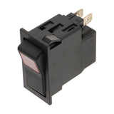 Maxbell 4xAuto Car Truck Boat Round Rocker 2-Pins ON/OFF Toggle SPST Switch Black