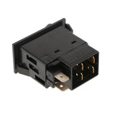 Maxbell 10x4Pins Fog Light Rocker Switch On Off Control for Car Truck Engineering Train