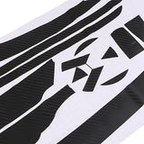 Maxbell 17 Pieces Front Bumper Hood Mesh Grille Carbon Fiber Stickers for VW CC