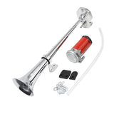Maxbell 12V Single Electric Pump Trumpet Air Horn Kit for Car Truck Van Boat 2x