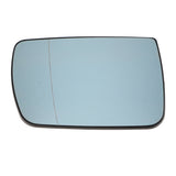 2 PC Left+Right Heated Wing Mirror Glass+2 Line Mirror Stickers for  X5