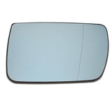 2 PC Left+Right Heated Wing Mirror Glass+2 Line Mirror Stickers for  X5