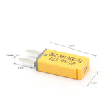 Maxbell 20A 14V DC Car Vehicle Mini Blade Fuse Reset Circuit Breaker Protector F442
