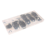Maxbell 300Pieces E-Clip Assortment Set C-Clip Circlip Retaining Ring Fastener Kits