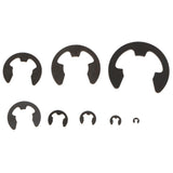 Maxbell 300Pieces E-Clip Assortment Set C-Clip Circlip Retaining Ring Fastener Kits
