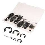 Maxbell 300Pieces E-Clip Assortment Set C-Clip Circlip Retaining Ring Fastener Kits