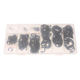 Maxbell 300Pieces E-Clip Assortment Set C-Clip Circlip Retaining Ring Fastener Kits