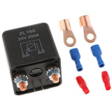 Maxbell ZL180 Car Truck Motor Starter Heavy Duty Split Charge 4 Pin Relay 200A 24V