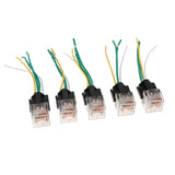 Maxbell 5Pcs Car Relay & Socket Holder Waterproof 80A AMP 4-Pin SPST Wire 12V - Aladdin Shoppers