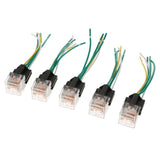 Maxbell 5Pcs Car Relay And Socket Waterproof 80A AMP 5-Pin SPDT 5 Wire 18/16AWG 24V - Aladdin Shoppers