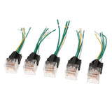 Maxbell 5Pcs Car Relay And Socket Waterproof 80A AMP 5-Pin SPDT 5 Wire 18/16AWG 24V - Aladdin Shoppers