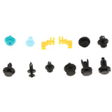 Maxbell Maxbell 195 Pieces Car Push Pin Rivet Fasteners Clips Mixed for BMW Honda GM jeep SUZUKI