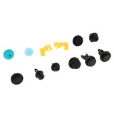 Maxbell Maxbell 195 Pieces Car Push Pin Rivet Fasteners Clips Mixed for BMW Honda GM jeep SUZUKI