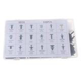 Maxbell 830 Pieces 18 Sizes Push Pin Rivet Retainer Trim Moulding Clips for Ford Nissan - Aladdin Shoppers