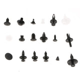 Maxbell 830 Pieces 18 Sizes Push Pin Rivet Retainer Trim Moulding Clips for Ford Nissan - Aladdin Shoppers