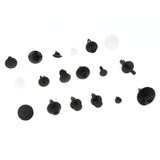 Maxbell 830 Pieces 18 Sizes Push Pin Rivet Retainer Trim Moulding Clips for Ford Nissan - Aladdin Shoppers