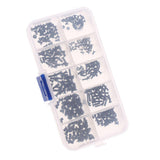 Maxbell 300Pcs M2.6/M3/M4 Cross Pan Head Machine Screws Assortment Kit - Aladdin Shoppers