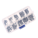 Maxbell 300Pcs M2.6/M3/M4 Cross Pan Head Machine Screws Assortment Kit - Aladdin Shoppers