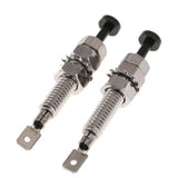 Maxbell 2xPair Universal Car Truck Boat Bonnet Alarm Light Pin Switch