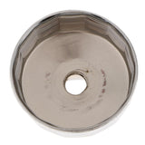 Maxbell 901 Sliver Oil Filter Remover Cap Oil Grid Wrench 14 Flutes For Car 70x55mm
