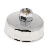 Maxbell 901 Sliver Oil Filter Remover Cap Oil Grid Wrench 14 Flutes For Car 70x55mm