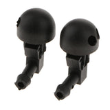 Maxbell 2X Plastic Car Front Dual Holes Windshield Washer Wiper Water Spray Nozzle - Aladdin Shoppers