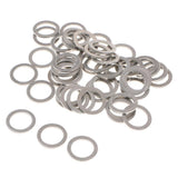 Maxbell 2x50x M14 Aluminum Oil Drain Plug Crush Washers Gaskets for Mazda 9956-41-400
