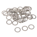 Maxbell 2x50x M14 Aluminum Oil Drain Plug Crush Washers Gaskets for Mazda 9956-41-400