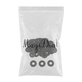 Maxbell 50Pcs M12 Rubber Oil Drain Plug Crush Washers Gaskets For GM Saturn 21007240 - Aladdin Shoppers