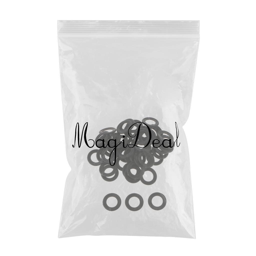 Maxbell Maxbell 50Pcs M14 Rubber Oil Drain Plug Crush Washers Gaskets For Ford F5TZ-6734-BA