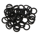 Maxbell 2x50 Pcs M14 Rubber Oil Drain Plug Crush Washers Gaskets for Ford F75Z-6734-AA