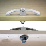 Maxbell Boat Motorhome Drawer Door Arc Push Button Pull Catch Lock 160MM Holespacing - Aladdin Shoppers