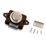 Maxbell Push Button Latch Catch Lock For RV Boat Drawer Cupboard Cabinet Door Brown - Aladdin Shoppers