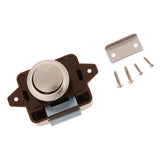 Maxbell Push Button Latch Catch Lock For RV Boat Drawer Cupboard Cabinet Door Brown - Aladdin Shoppers
