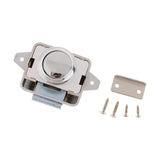 Maxbell Push Button Latch Catch Lock For RV Boat Drawer Cupboard Cabinet Door Sliver - Aladdin Shoppers