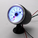 Maxbell Tachometer With Stand Heat Shrink Tubing Blue LED Display For 12V Petrol Car